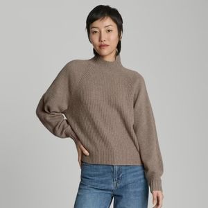 Everlane The Cashmere Ribbed Turtleneck | Size Small